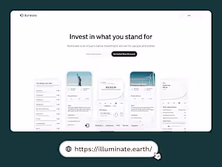 Illuminate Brand Design and Framer Website