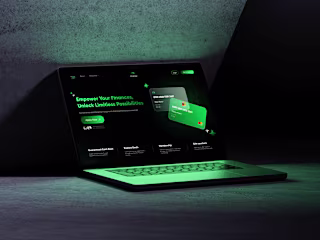Credit Card Company - Landing Page: Behance