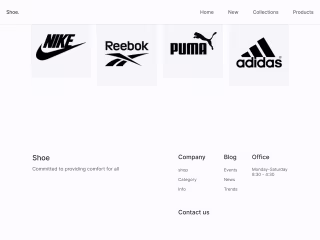 Brand landing page