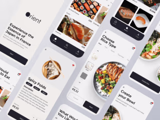 Orient - A Fine Japanese Restaurant App 