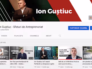 Growing the Personal Brand with YouTube videos