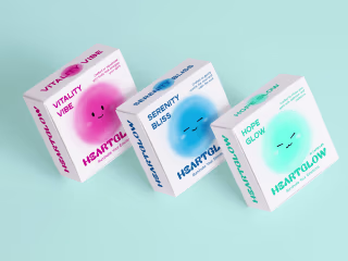 HeartGlow Branding Design