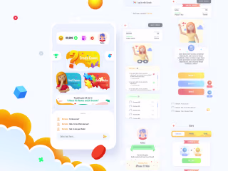 Quiz Game - App UI Design