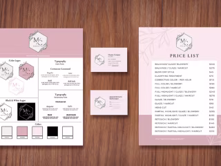 MC Hair Co Branding