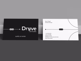 🔥SEXY & SLEEK - Minimalist Car Rental Branding + Business Cards