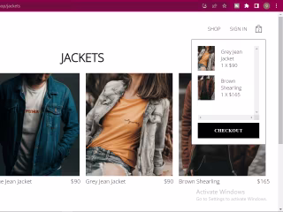Clothing Ecommerce