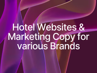 Localization of hotel websites & marketing copy: English>German 