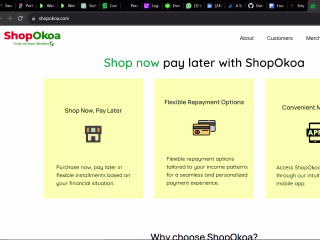ShopOkoa Website