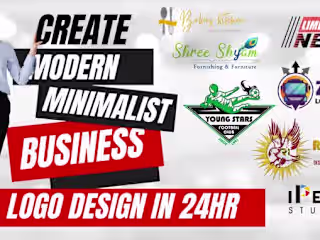 Ankitaddesigner: I will create a professional custom minimalist…
