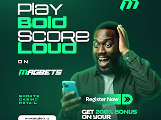 Sports Betting promo banners for Magbets.ng