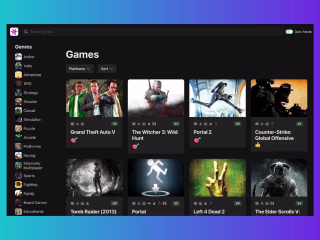 Game Search Engine Application