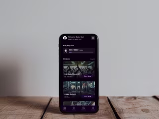 Fitness App Concept