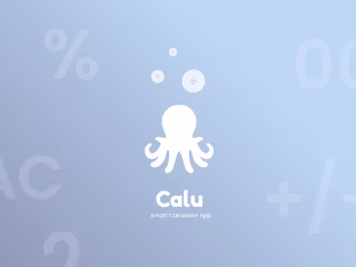Calu - Smart Calculator App Ux Design