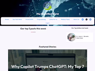 The Quantified World: Blog built using Wordpress