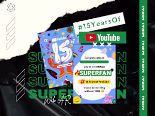 YouTube(IN): #15YearsOfYouTube 