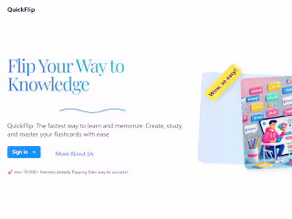QuickFlip: A Dynamic Flashcard App