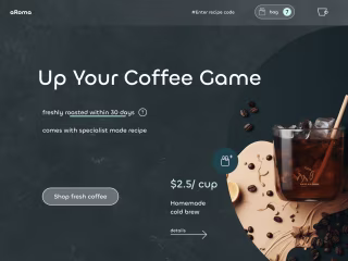 aRoma | Fresh coffee delivered to your doorstep