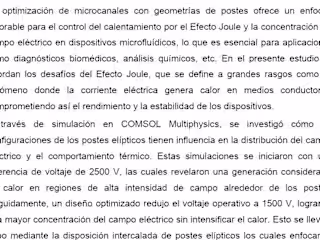 Optimization of Microchannels for Joule Heating Control