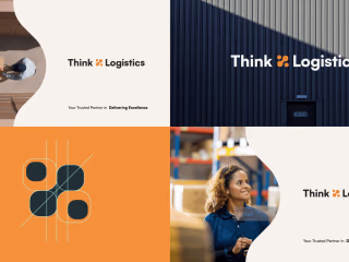 Crafting Tomorrow's Logistics:A Journey in Logo, Brand Identity