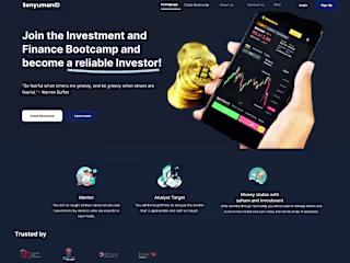 UI Designer : Website landingpage