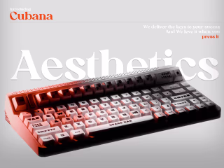 TheCubana Aesthetic Keyboard : Behance