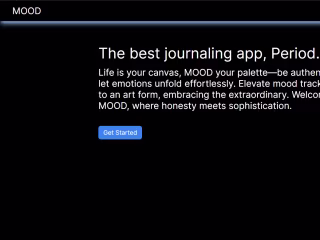 Mood : AI-Powered Journaling Web App