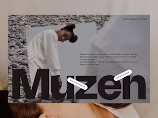 Muzen Website Design