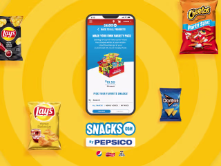Designed a Variety Pack feature for Snacks.com by PepsiCo
