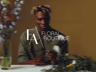 Logo, Identity & Web Development for E&A Floral Boutique 