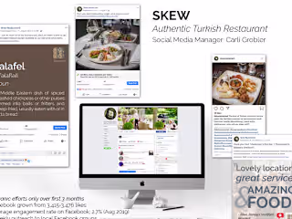 Skew Restaurant Social Media Management