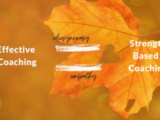 Effective Coaching