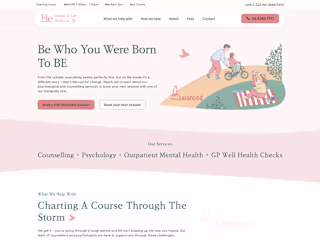 Mental Health Care Website • Design & Development