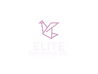 Logo for "Elite Printing Co." (imaginary business)