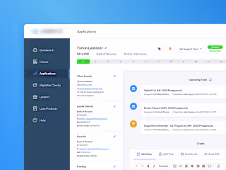 Application Details (Loan Admin Dashboard)