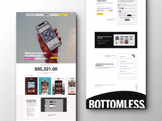 Figma to Framer Bottomless website