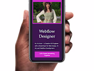 My Webflow Personal Website