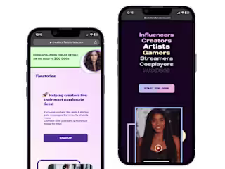RESPONSIVE WEB APPLICATION - Fanstories