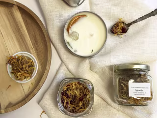 Product photography for a Natural cosmetic brand