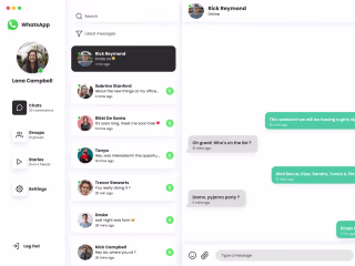 WhatsApp Dashboard