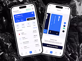 Minimalist Finance & Digital Wallet App