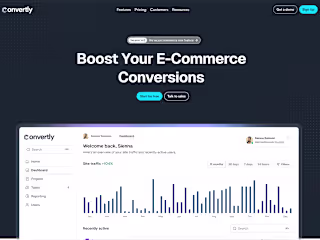 Convertly Landing Page Design