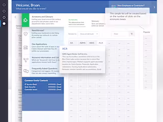 Online documentation for enterprise projects and employees