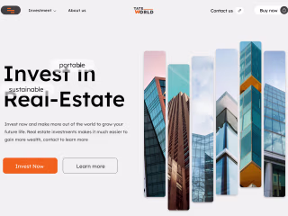 Website landing page ui design 
