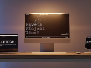 SkepTech UK Website Design 