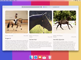 Stoeterij De Hoge Ginkel - Equestrian Breeding Site Redesign
