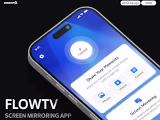 Screen Mirroring App - FlowTV