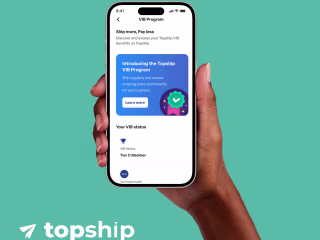 Topship (YC W22) : send and receive
items globally.