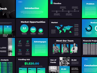 B2B Pitch Deck, PowerPoint Presentation