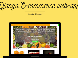Django E-commerce web-app