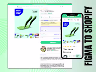 Deboulab's Product Page Figma to Shopify with GemPages